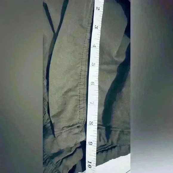 Women’s Army Green Cargo Shorts, Four Steeds, Size 10 - Picture 7 of 13